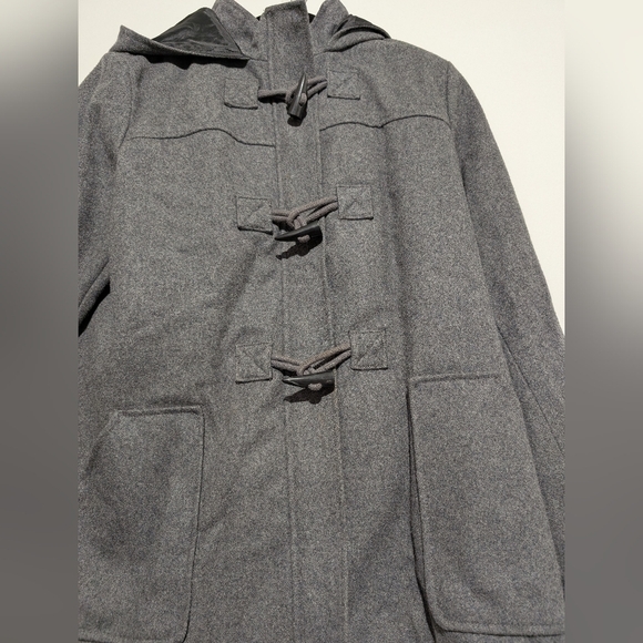 Gray Toggle Coat - Picture 11 of 12